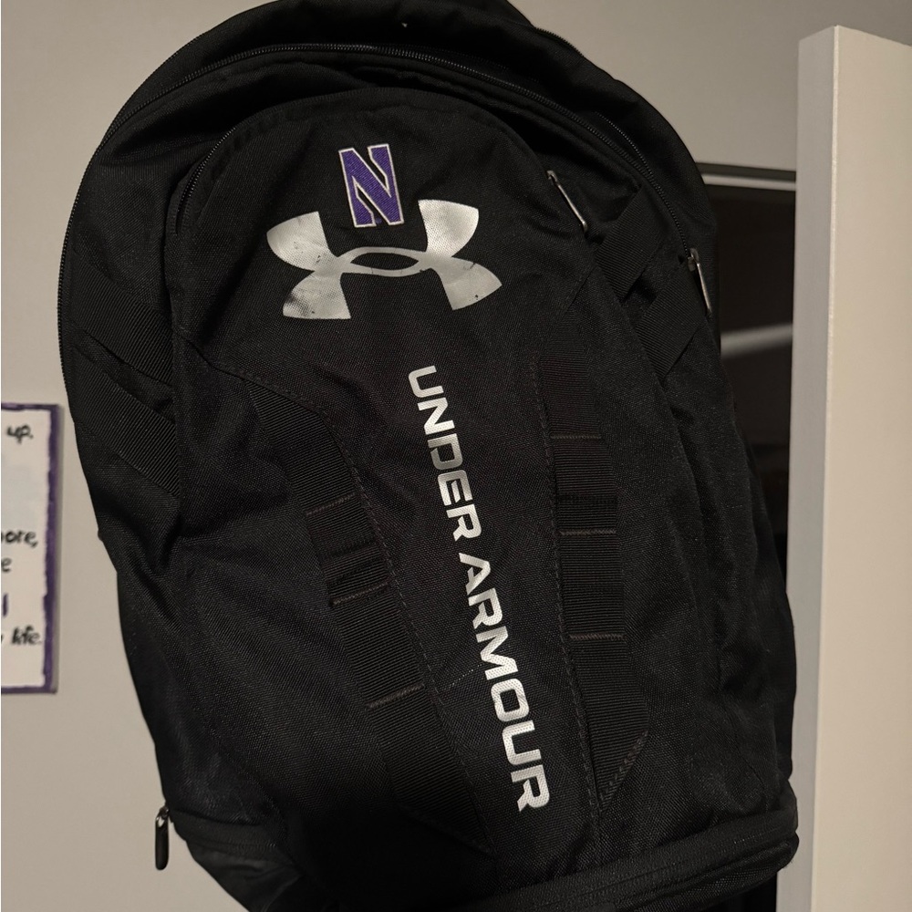 Under Armour Northwestern Hustle 5.0 Storm Backpack